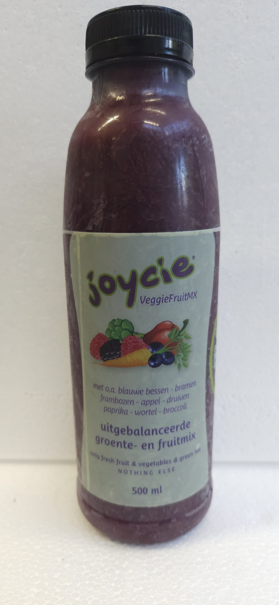 - 500 ml- Veggie fruitmix (50 % groenten en 50 % fruit)